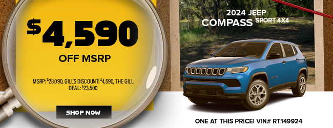 2024 Jeep Compass Sport 4X4