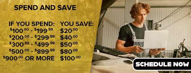 Spend and Save special