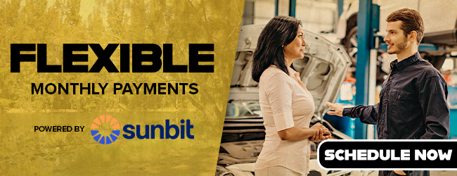 Flexible monhtly payments - powered by sunbit
