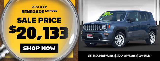 used 2023 Jeep Renegade