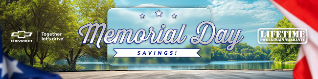 Memorial Day sale