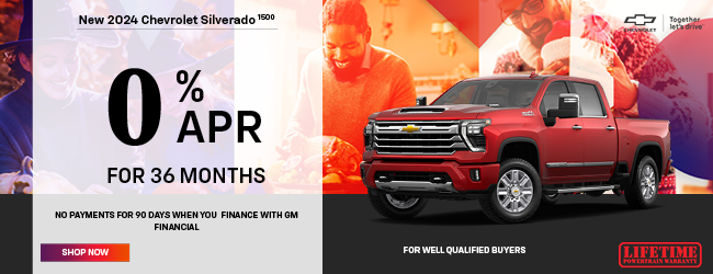 2024 Chevrolet Silverado 1500 APR offer