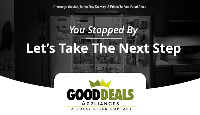 Continue browsing inventory - Good Deals Appliances