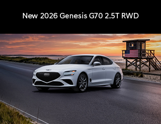 New 2025 Genesis G70 2.5T RWD