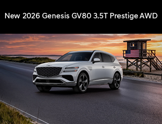 New 2026 Genesis GV80 3.5T Prestige AWD