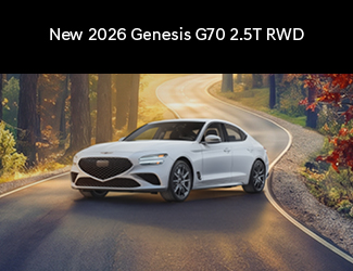 New 2025 Genesis G70 2.5T RWD