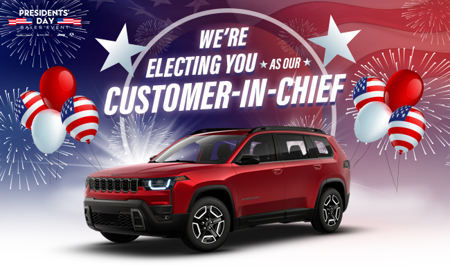 we are electing you as our customer in chief