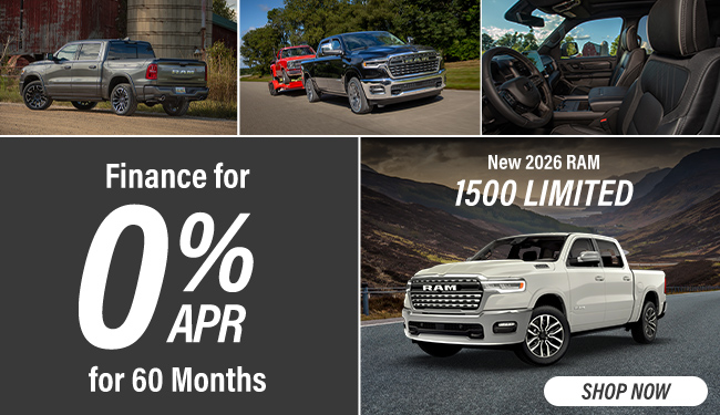 2026 RAM 1500 offer