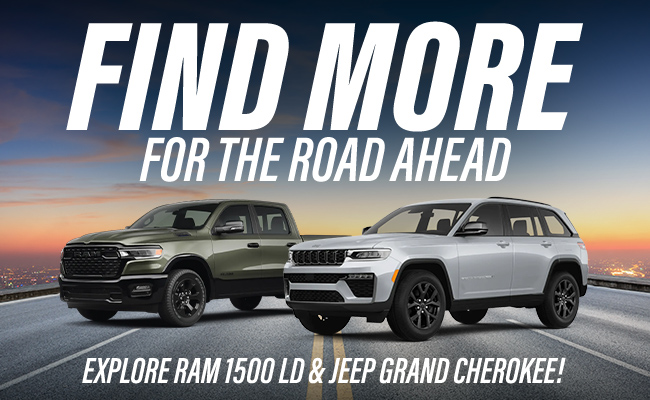 Power up your Summer with a new ride - Make This THe Summer Event - Drive a new Ram or Grand Cherokee for less