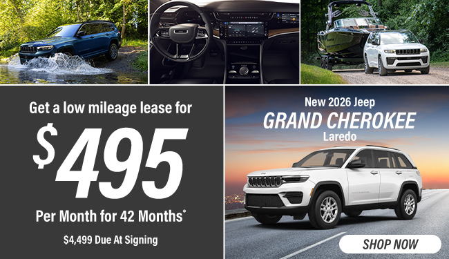 2026 Jeep Grand Cherokee Laredo offer