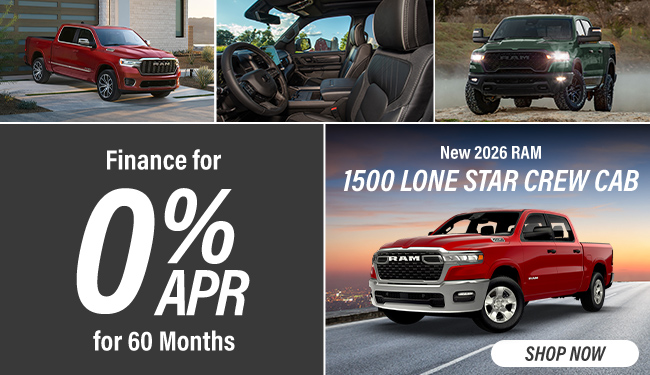 2026 RAM 1500 Limited Crew Cab offer