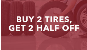 Buy 3 tires get 1 free