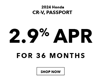 2024 Honda Passport and CR-V