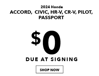 2024 Honda Accord, 2024 Honda Civic, 2024 Honda HR-V, 2024 Honda CR-V, 2024 Honda Pilot, 2024 Honda Passport Models 