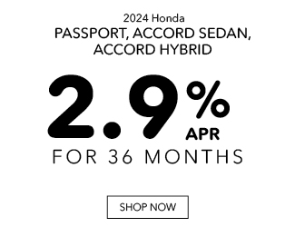 2024 Honda Accord,  2024 Honda Passport Models