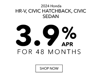 2024 Honda HR-V, 2024 Honda Civic Hatchback, 2024 Honda Civic Sedan