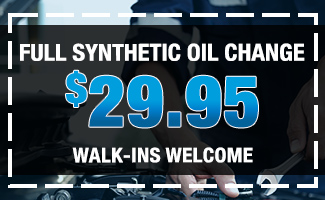 Oil Change starting at $19.99 - walk-ins welcome