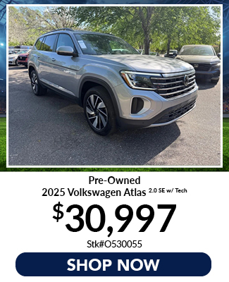 used 2025 volkswagen atlas