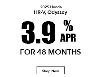 2025 Honda Odyssey and 2025 Honda HR-V offer