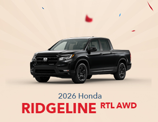 2026 Honda Ridgeline RTL AWD