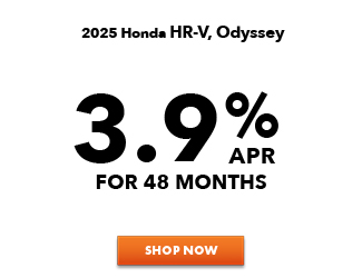 2025 Honda Odyssey and 2025 Honda HR-V offer