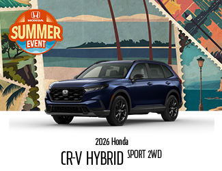 2026 Honda CR-V Hybrid Sport 2WD