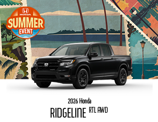 2026 Honda Ridgeline RTL AWD