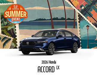 2026 Honda Accord LX