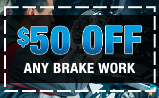 $50 off any brake work