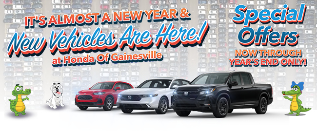 It's almost a new year and new vehicles are here!