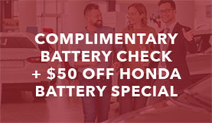 Complimentary battery check