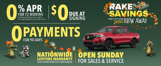 Fuel Up your Summer - Open Sunday for Sales and Service