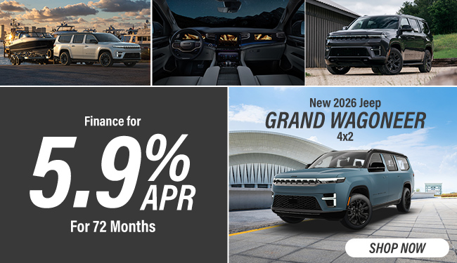 2026 Jeep Grand Wagoneer 4X2 offer