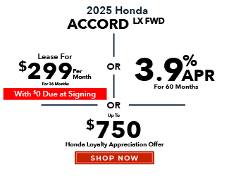 Honda Accord offer