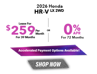 2025 Honda HR-V offer