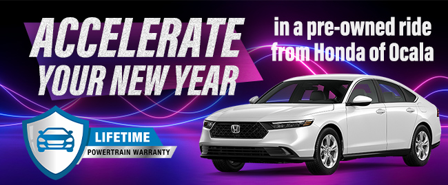 Accelerate your new year at Honda of Ocala