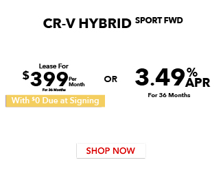 2025 Honda CR-V Hybrid offer