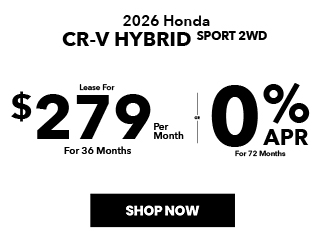 2026 Honda CR-V Hybrid Sport offer