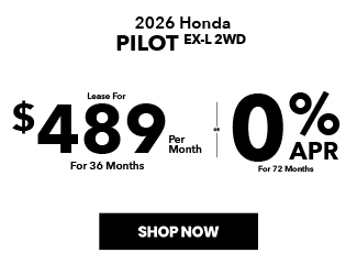 2026 honda Pilot offer