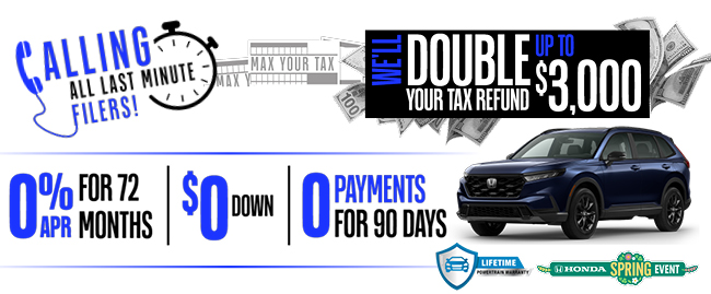 we will double your tax refund up to 3000 USD