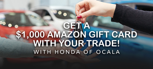 Get 1k Amazon gift card with your trade