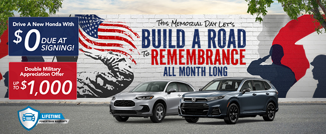 This Memorial Day lets build a road to remembrance all month long