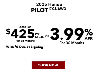 2025 Honda Pilot EX-L AWD offer