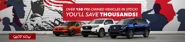 With over 100 pre-owned vehicles in stock