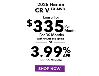 2025 Honda CR-V EX AWD offer