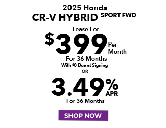2025 Honda CR-V Hybrid Sport FWD offer