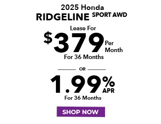 2025 Ridgeline Sport AWD offer