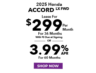 2024 Honda Accord LX FWD offer