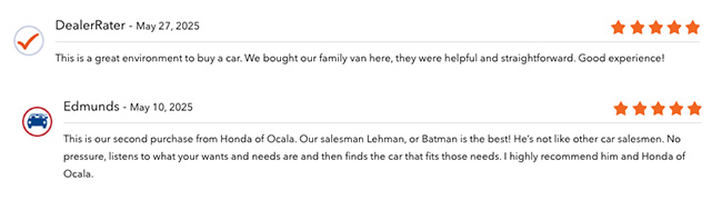customer reviews