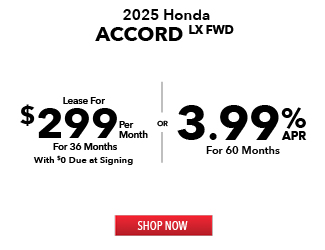 2024 Honda Accord LX FWD offer